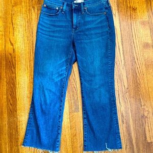 Madewell Cali Demi Boot Jean size 28P